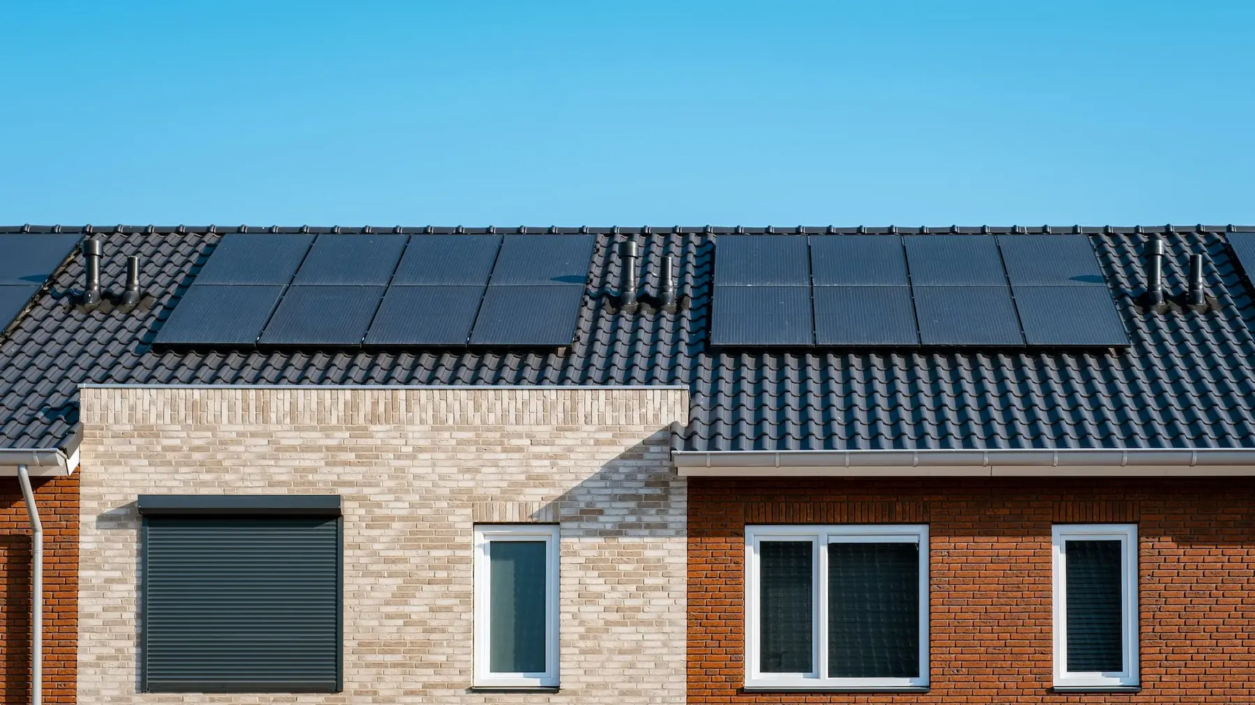 Solar array across a commercial roof